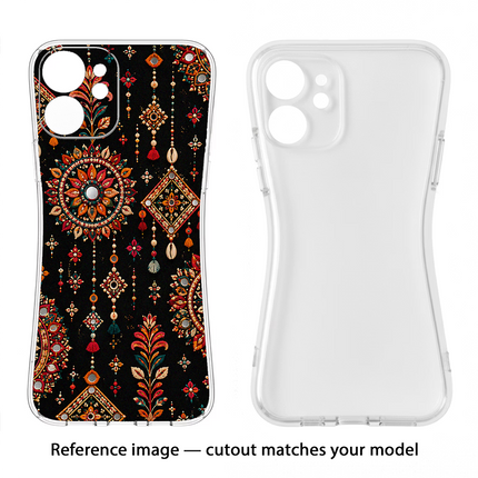 Boho Noir Samsung M33 5G Soft Case Back Cover by Casekaro