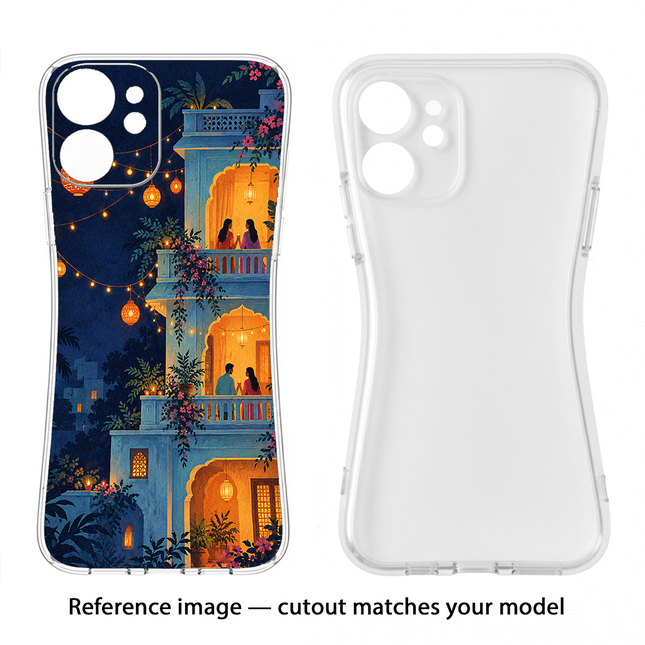Balcony Glow Nokia C12/C12 Pro Soft Case Back Cover by Casekaro