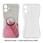 White Pink Leaf Nokia C12/C12 Pro Pop Case by Casekaro