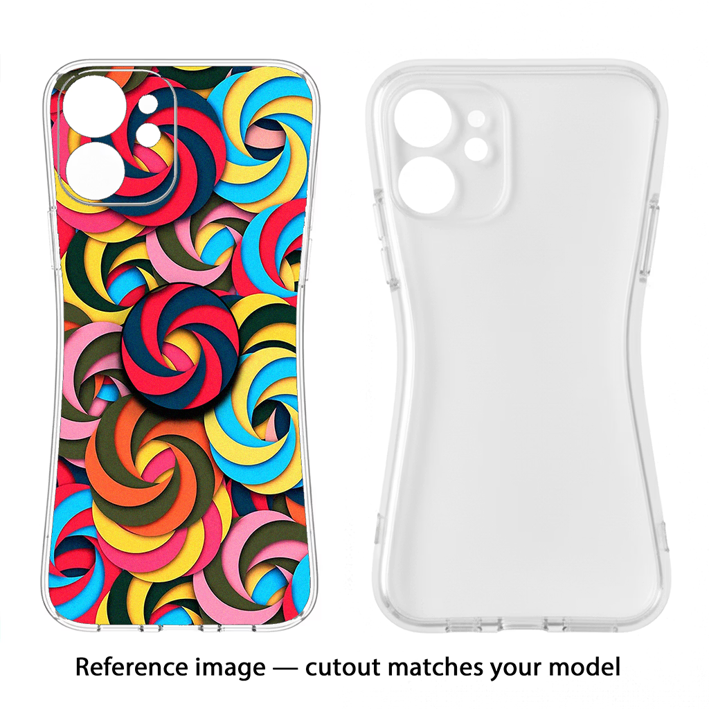 Spiral Pattern iPhone 13 Pro Pop Case by Casekaro
