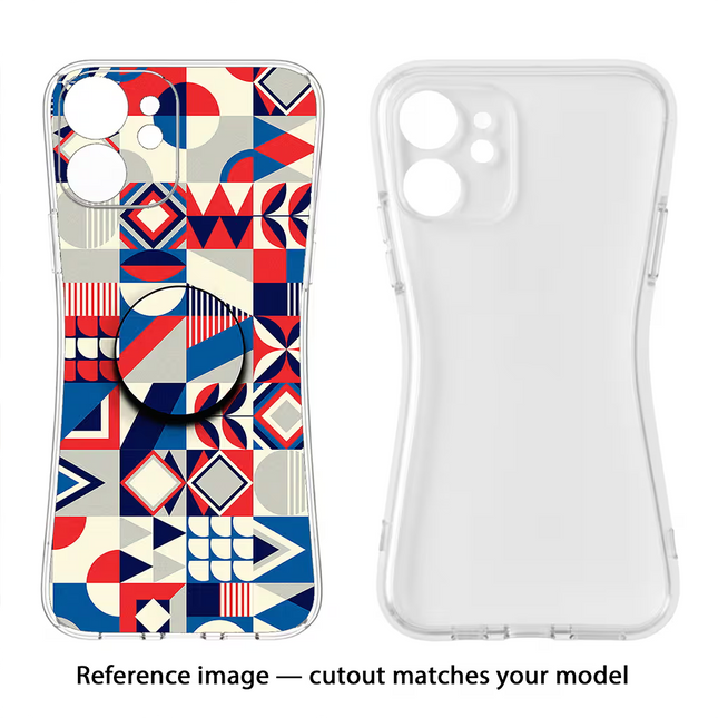 Colorful Pattern Vivo V40 Lite Pop Case by Casekaro