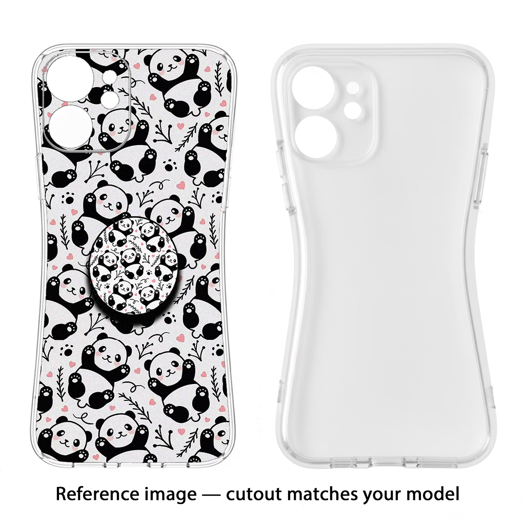 Cute Panda OnePlus 13R Pop Case by Casekaro