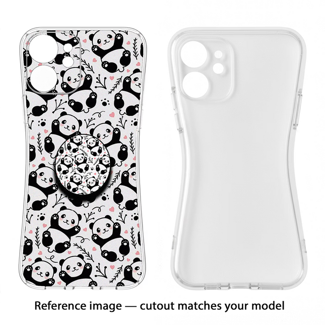 Cute Panda Redmi A4 5G Pop Case by Casekaro