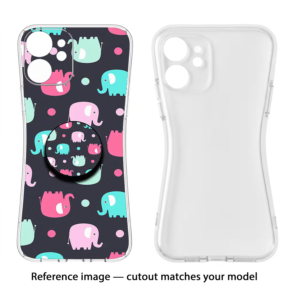 Baby Elephants Oneplus 6 Pop Case by Casekaro