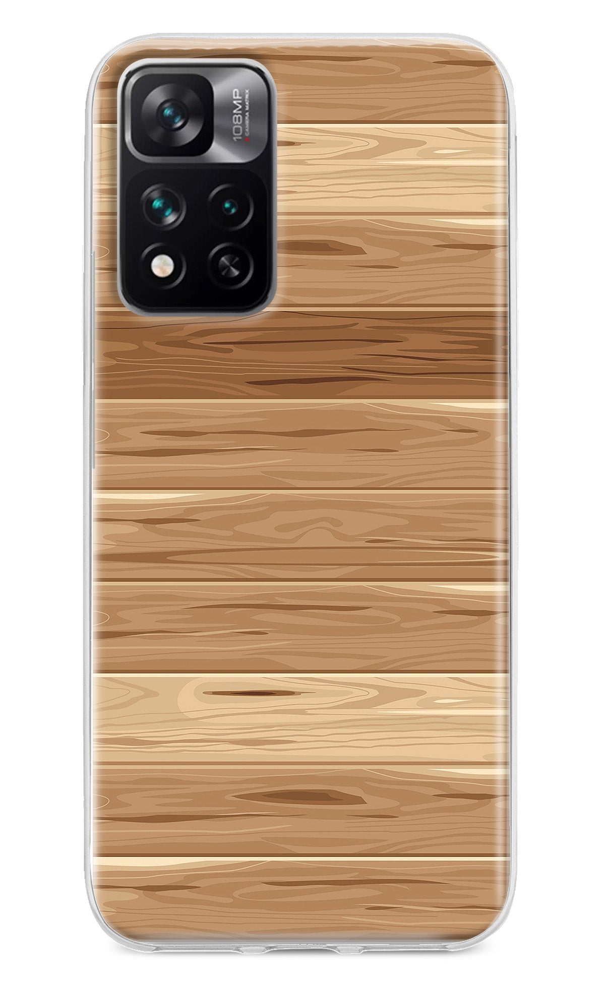 Wooden Vector Mi 11i 5G/11i 5G Hypercharge Back Cover