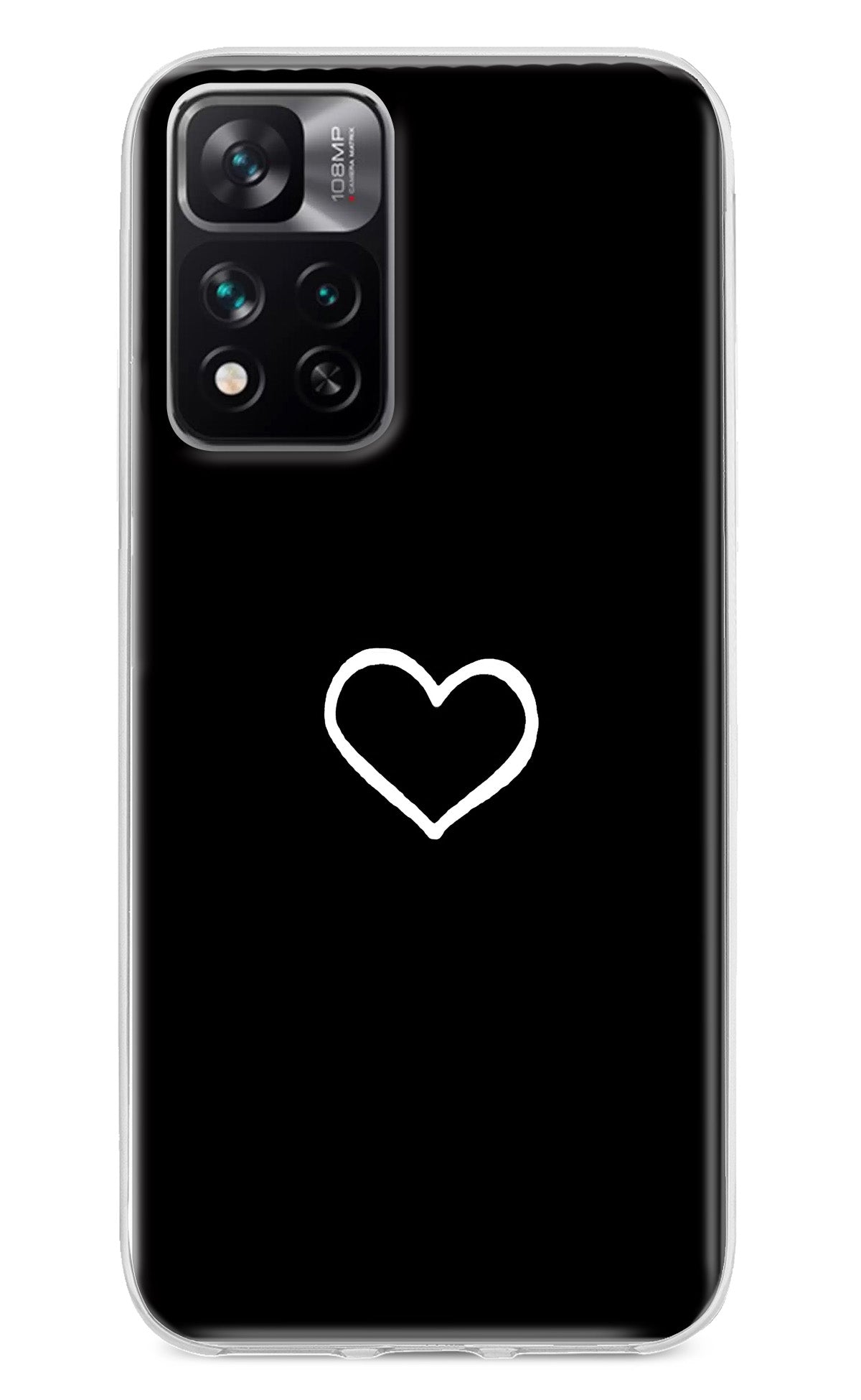 Heart Mi 11i 5G/11i 5G Hypercharge Back Cover