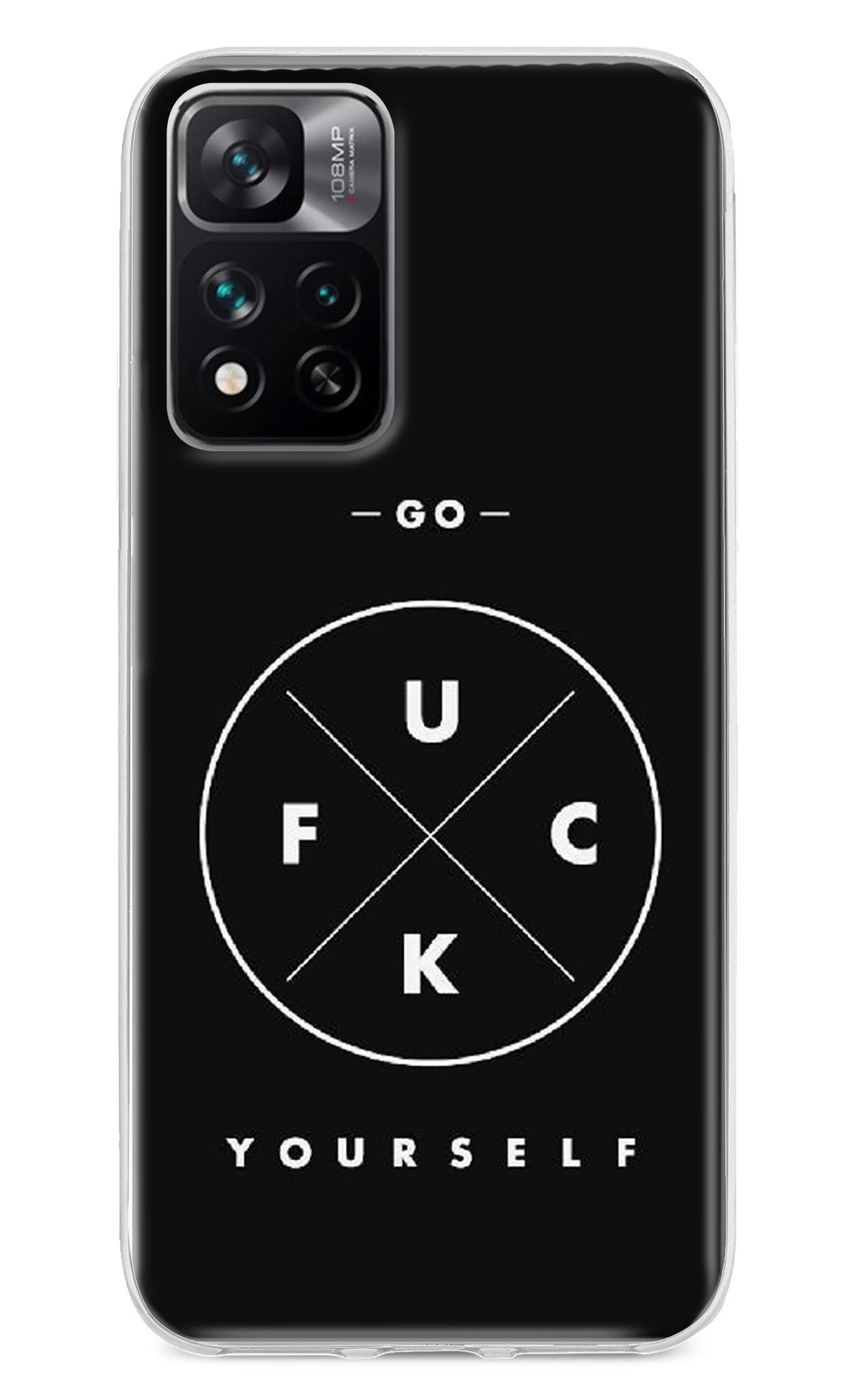 Go Fuck Yourself Mi 11i 5G/11i 5G Hypercharge Back Cover