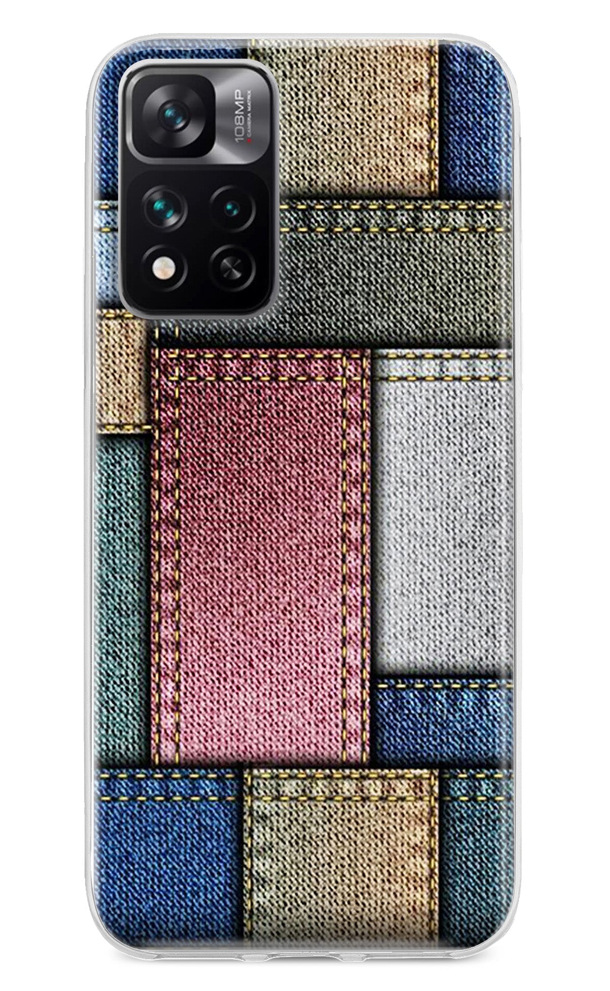 Multicolor Jeans Mi 11i 5G/11i 5G Hypercharge Back Cover