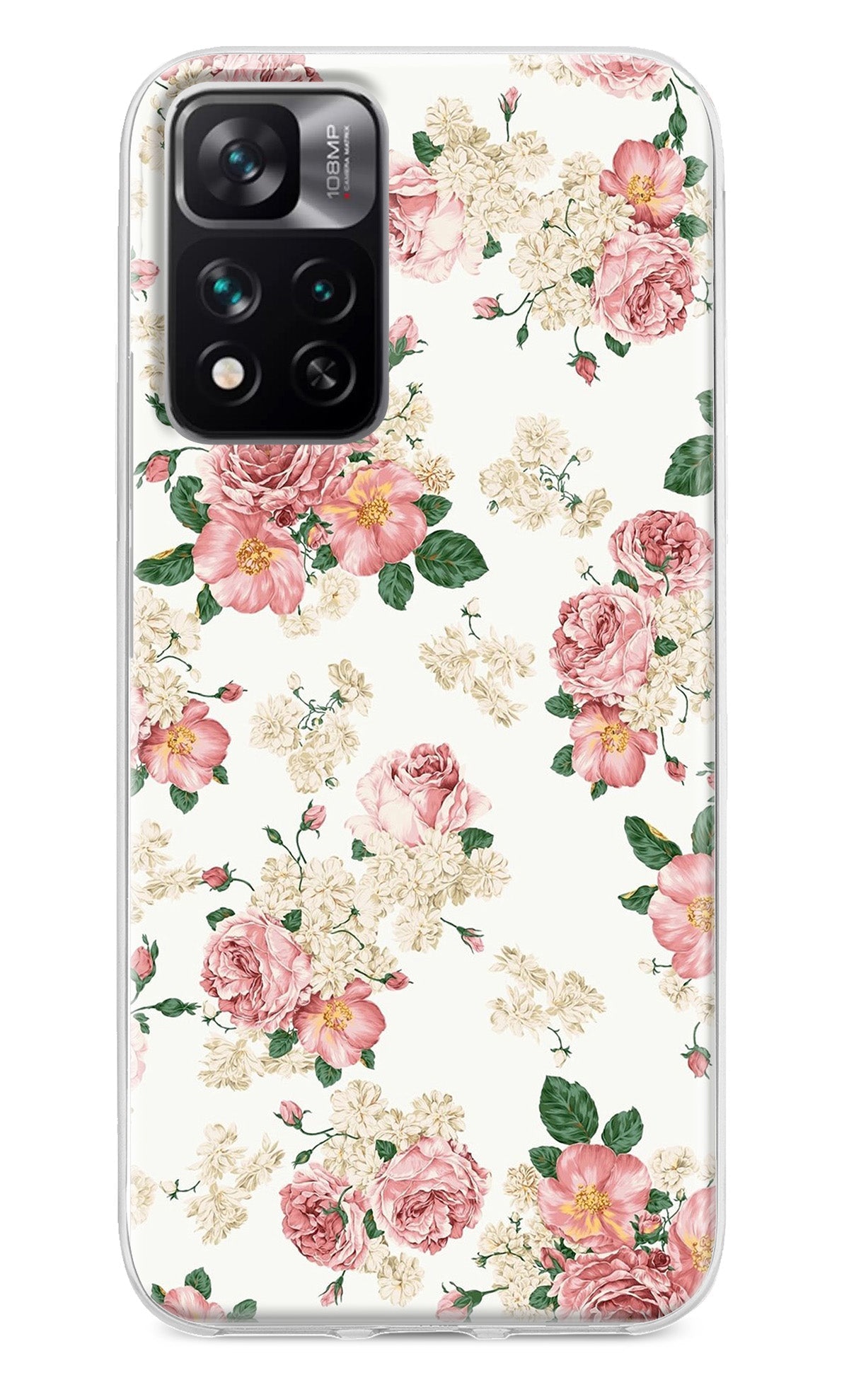 Flowers Mi 11i 5G/11i 5G Hypercharge Back Cover