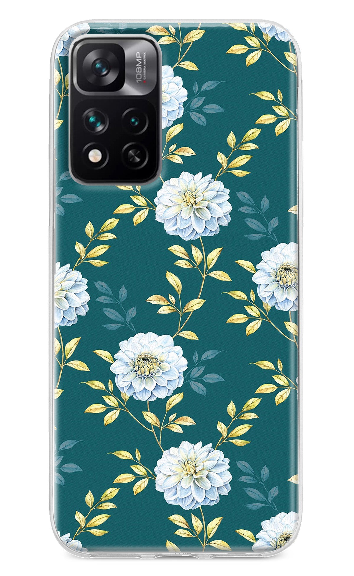 Flowers Mi 11i 5G/11i 5G Hypercharge Back Cover