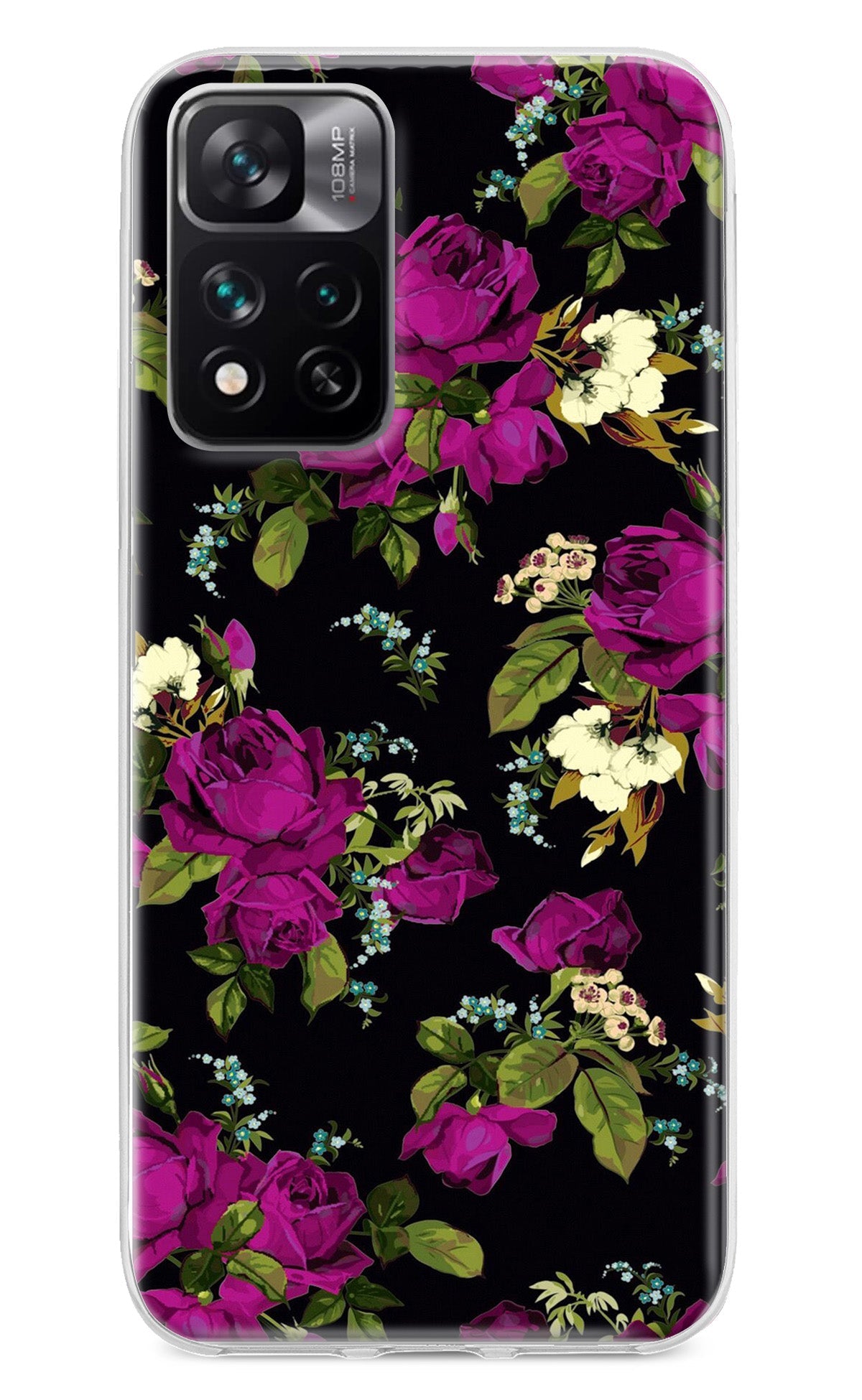 Flowers Mi 11i 5G/11i 5G Hypercharge Back Cover