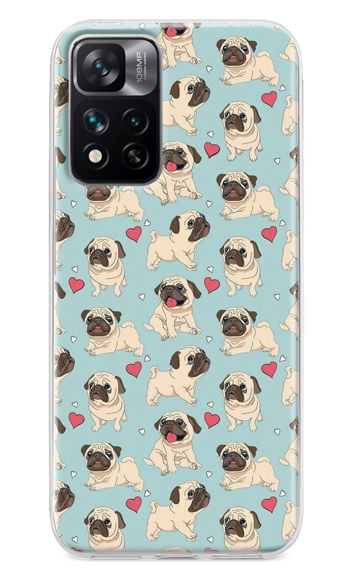 Pug Dog Mi 11i 5G/11i 5G Hypercharge Back Cover