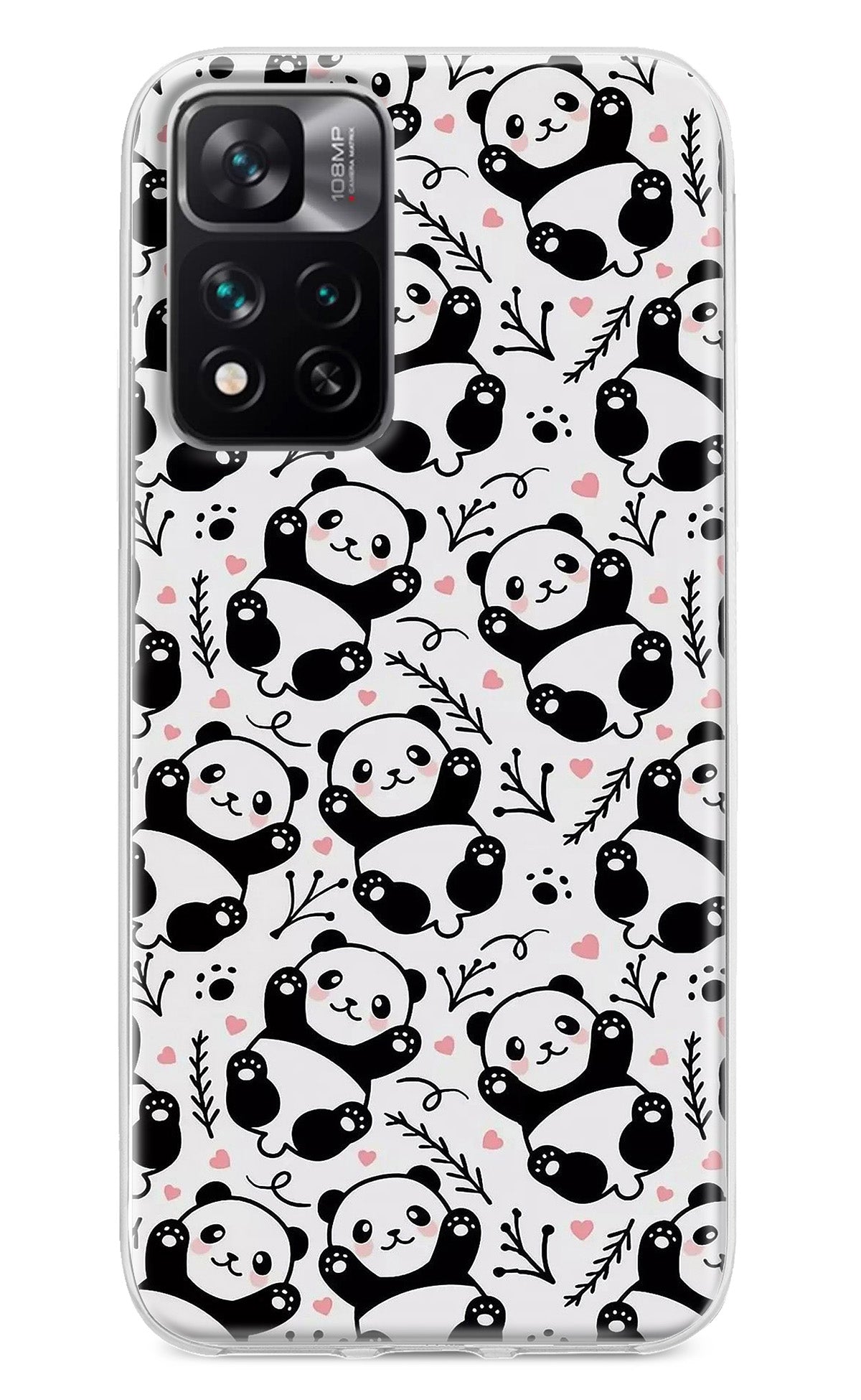 Cute Panda Mi 11i 5G/11i 5G Hypercharge Back Cover