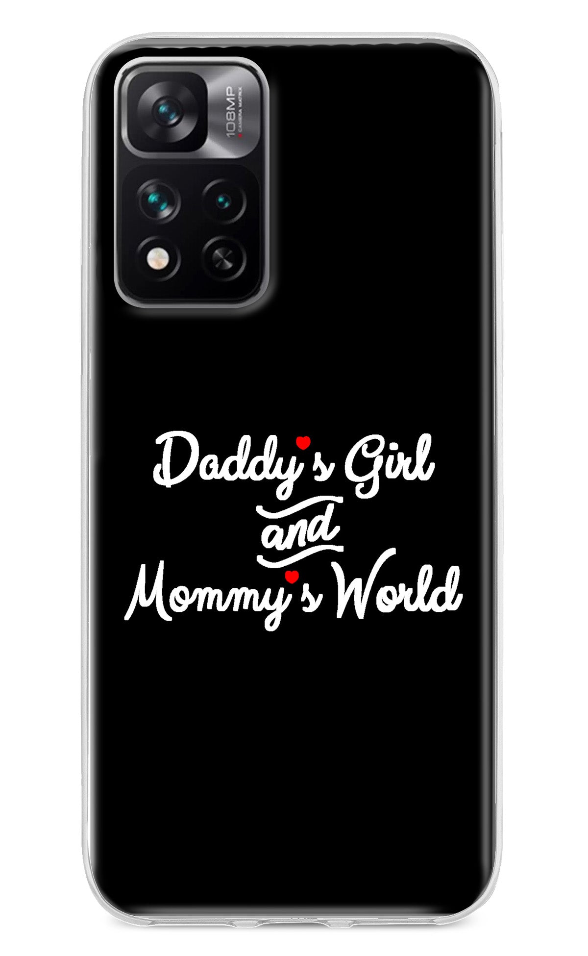 Daddy's Girl and Mommy's World Mi 11i 5G/11i 5G Hypercharge Back Cover