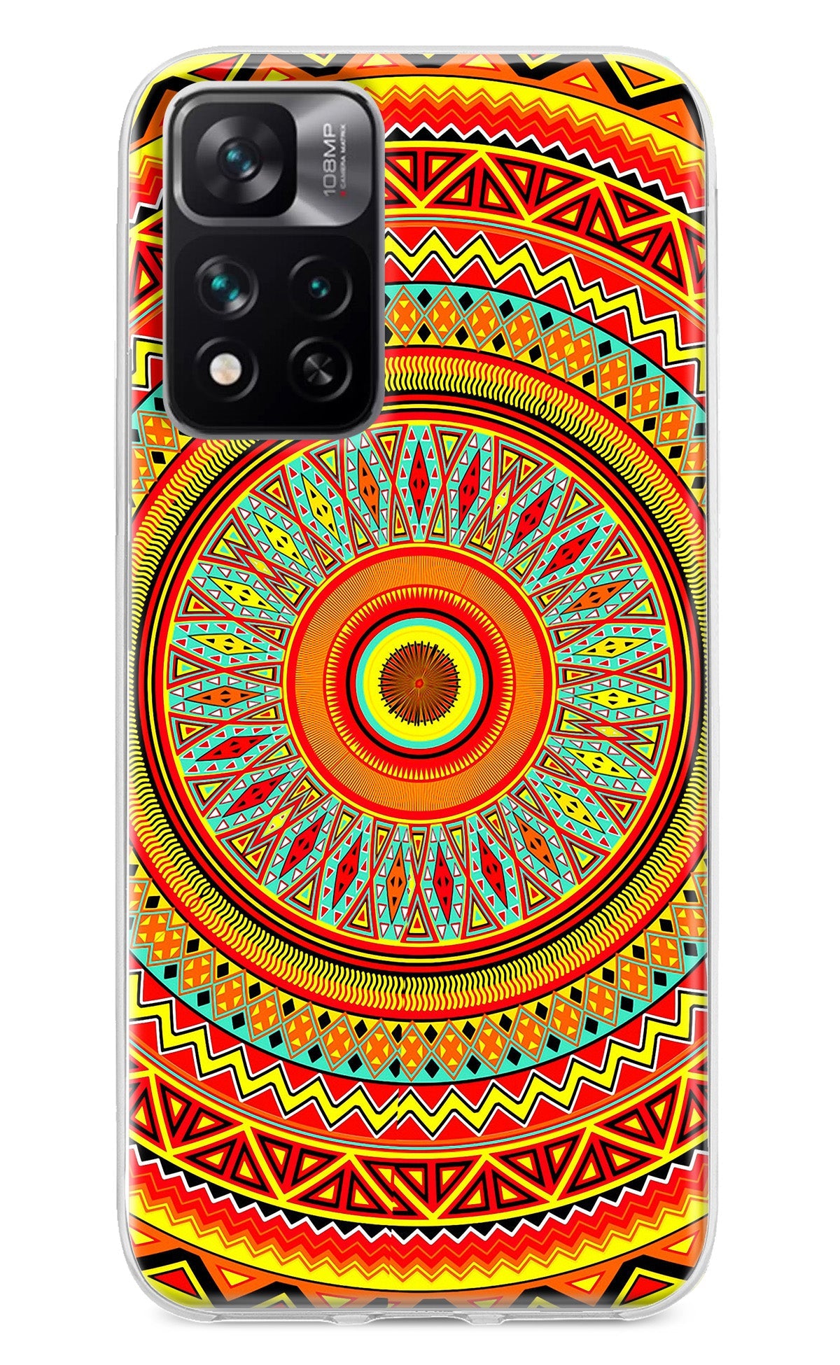 Mandala Pattern Mi 11i 5G/11i 5G Hypercharge Back Cover