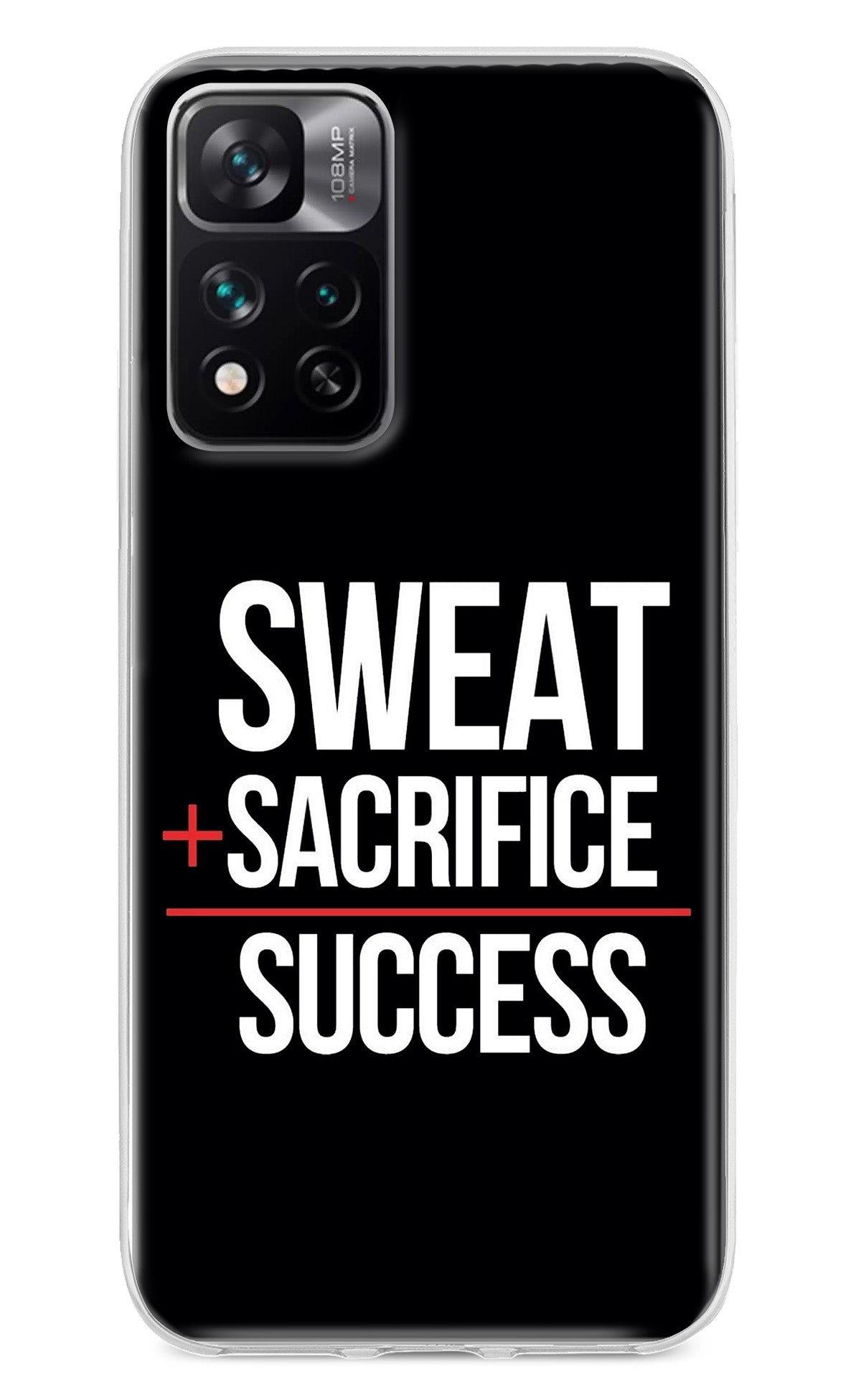 Sweat Sacrifice Success Mi 11i 5G/11i 5G Hypercharge Back Cover