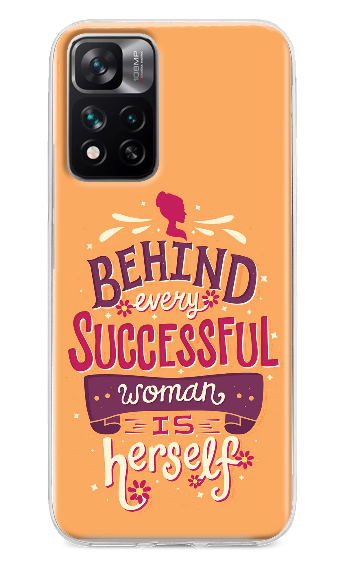 Behind Every Successful Woman There Is Herself Mi 11i 5G/11i 5G Hypercharge Back Cover