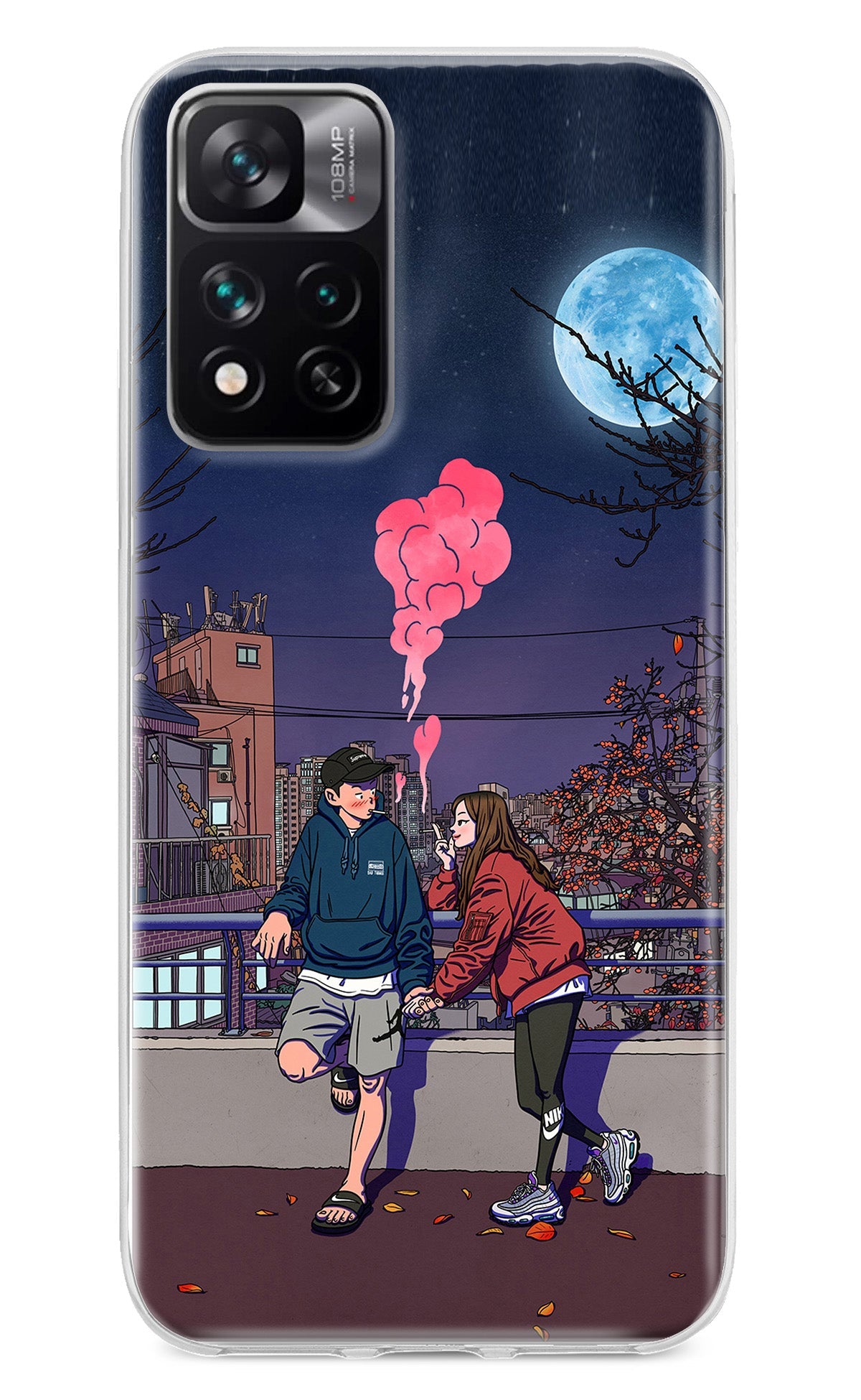 Chilling Couple Mi 11i 5G/11i 5G Hypercharge Back Cover