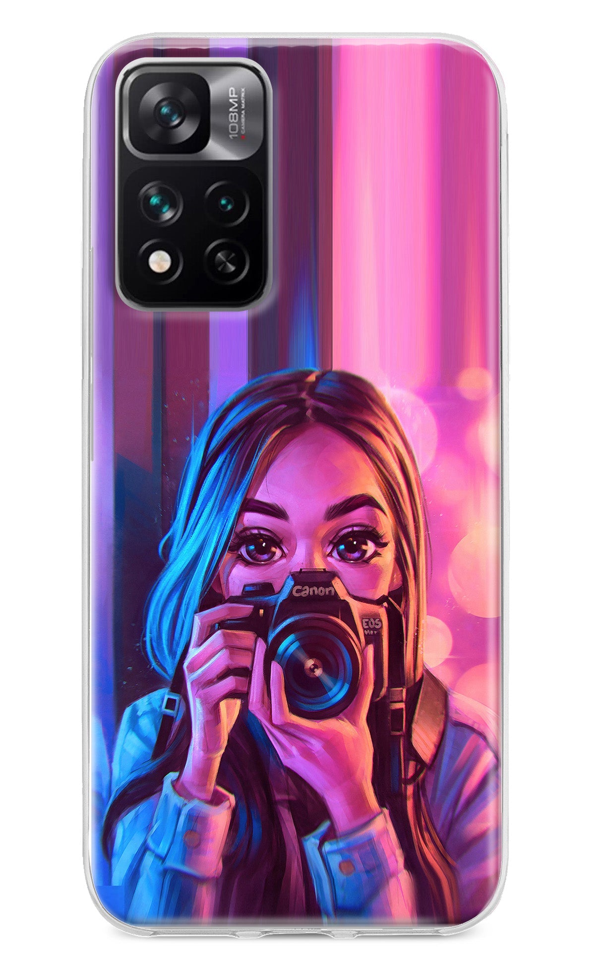 Girl Photographer Mi 11i 5G/11i 5G Hypercharge Back Cover