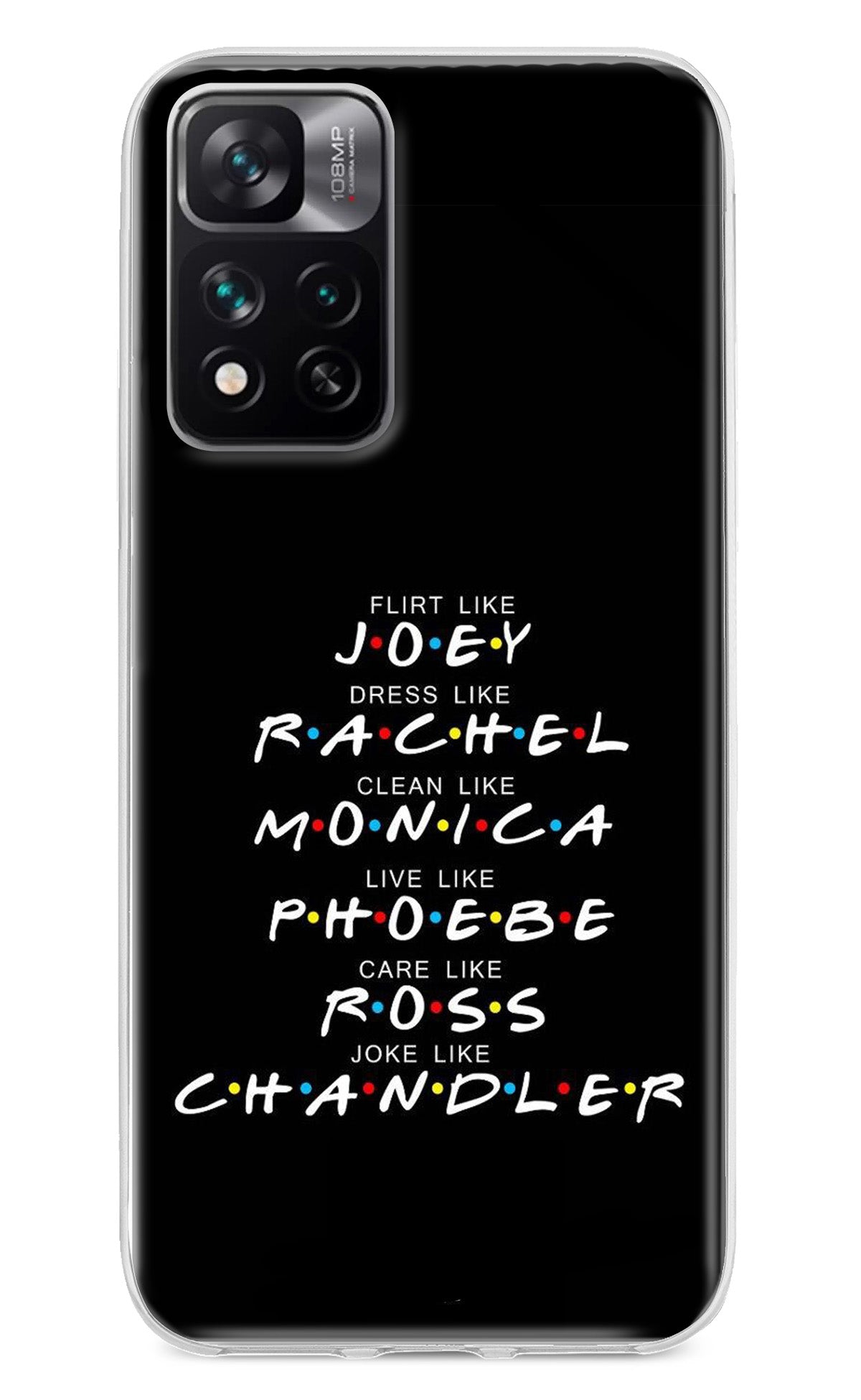 FRIENDS Character Mi 11i 5G/11i 5G Hypercharge Back Cover