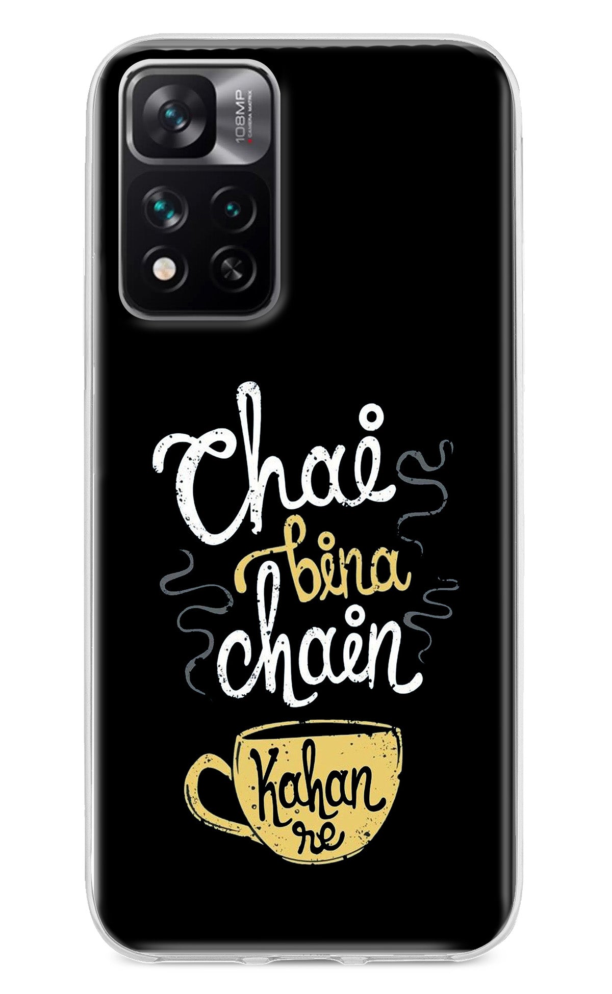 Chai Bina Chain Kaha Re Mi 11i 5G/11i 5G Hypercharge Back Cover