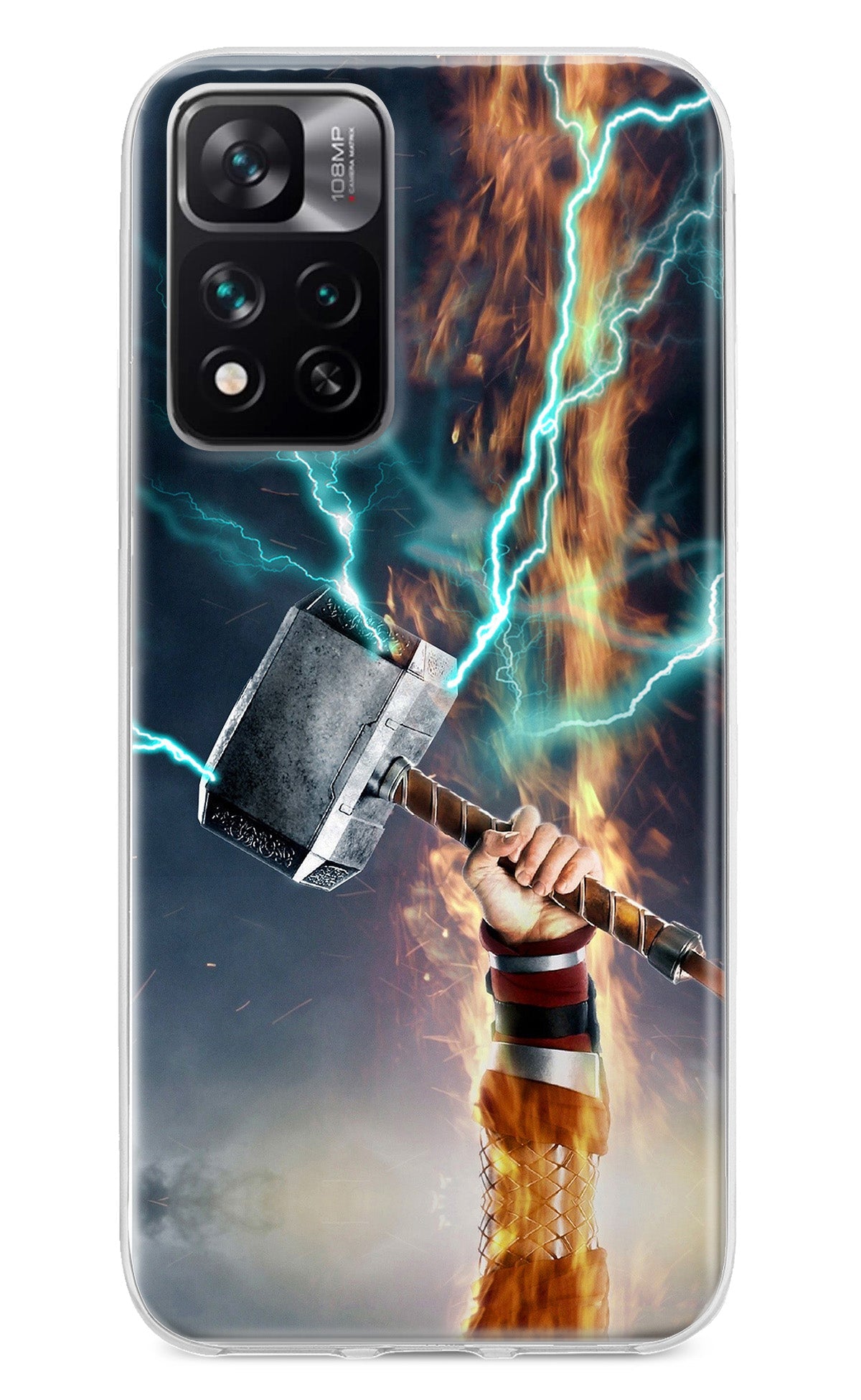 Thor Hammer Mjolnir Mi 11i 5G/11i 5G Hypercharge Back Cover