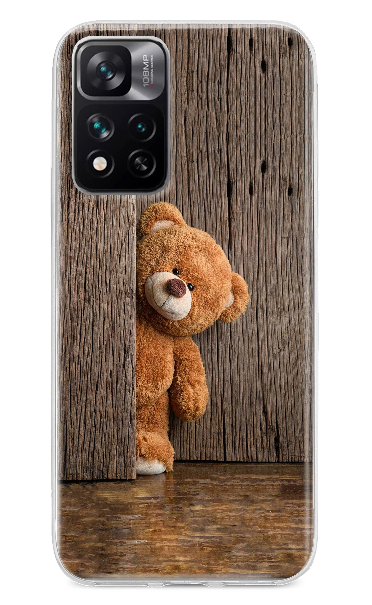 Teddy Wooden Mi 11i 5G/11i 5G Hypercharge Back Cover