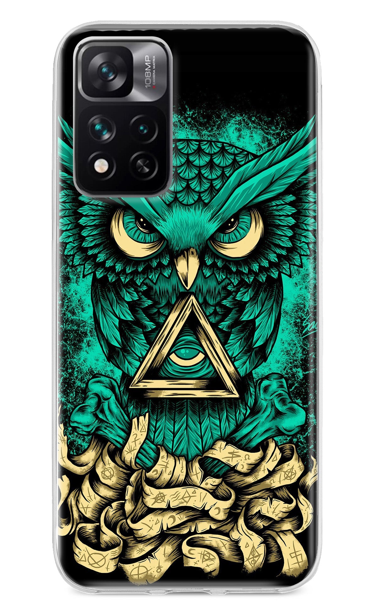 Green Owl Mi 11i 5G/11i 5G Hypercharge Back Cover