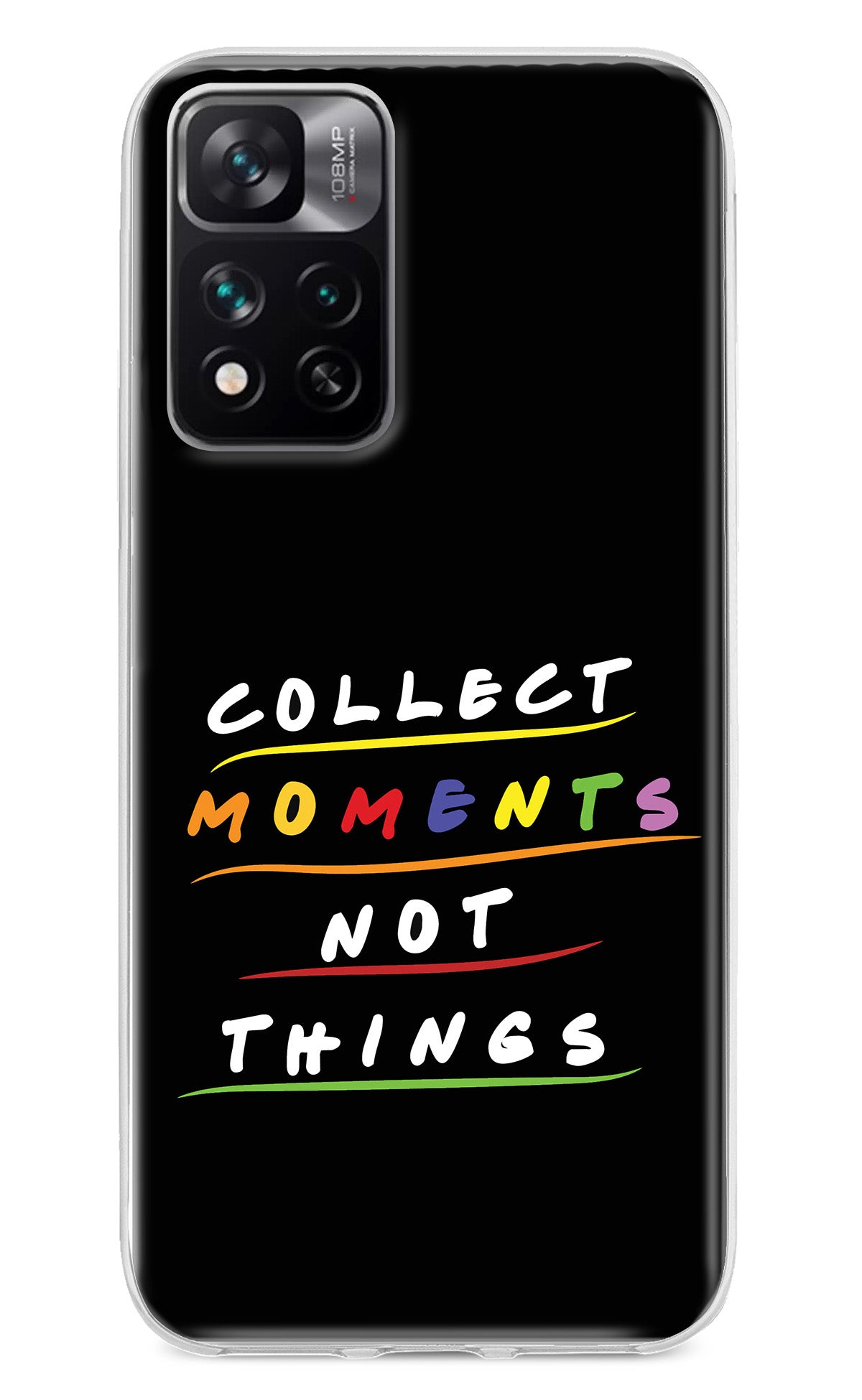 Collect Moments Not Things Mi 11i 5G/11i 5G Hypercharge Back Cover