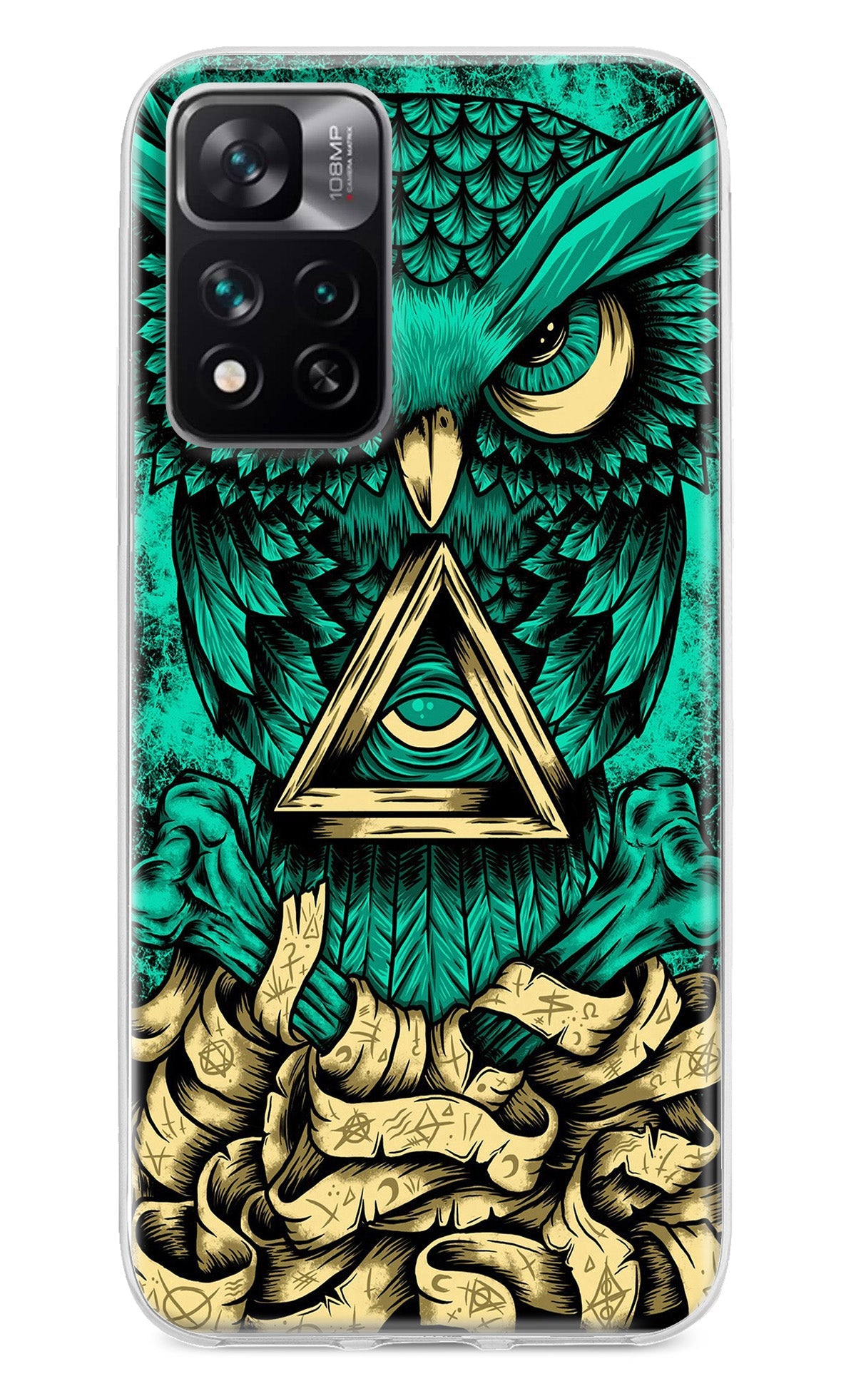 Green Owl Mi 11i 5G/11i 5G Hypercharge Back Cover