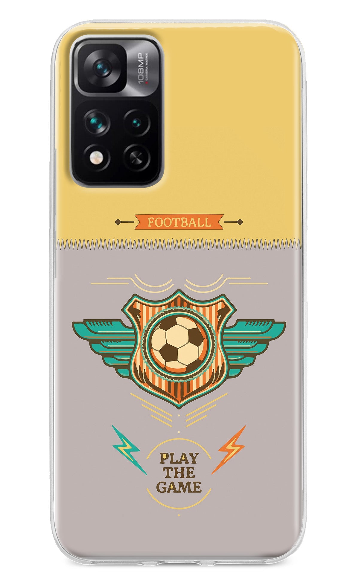 Football Mi 11i 5G/11i 5G Hypercharge Back Cover