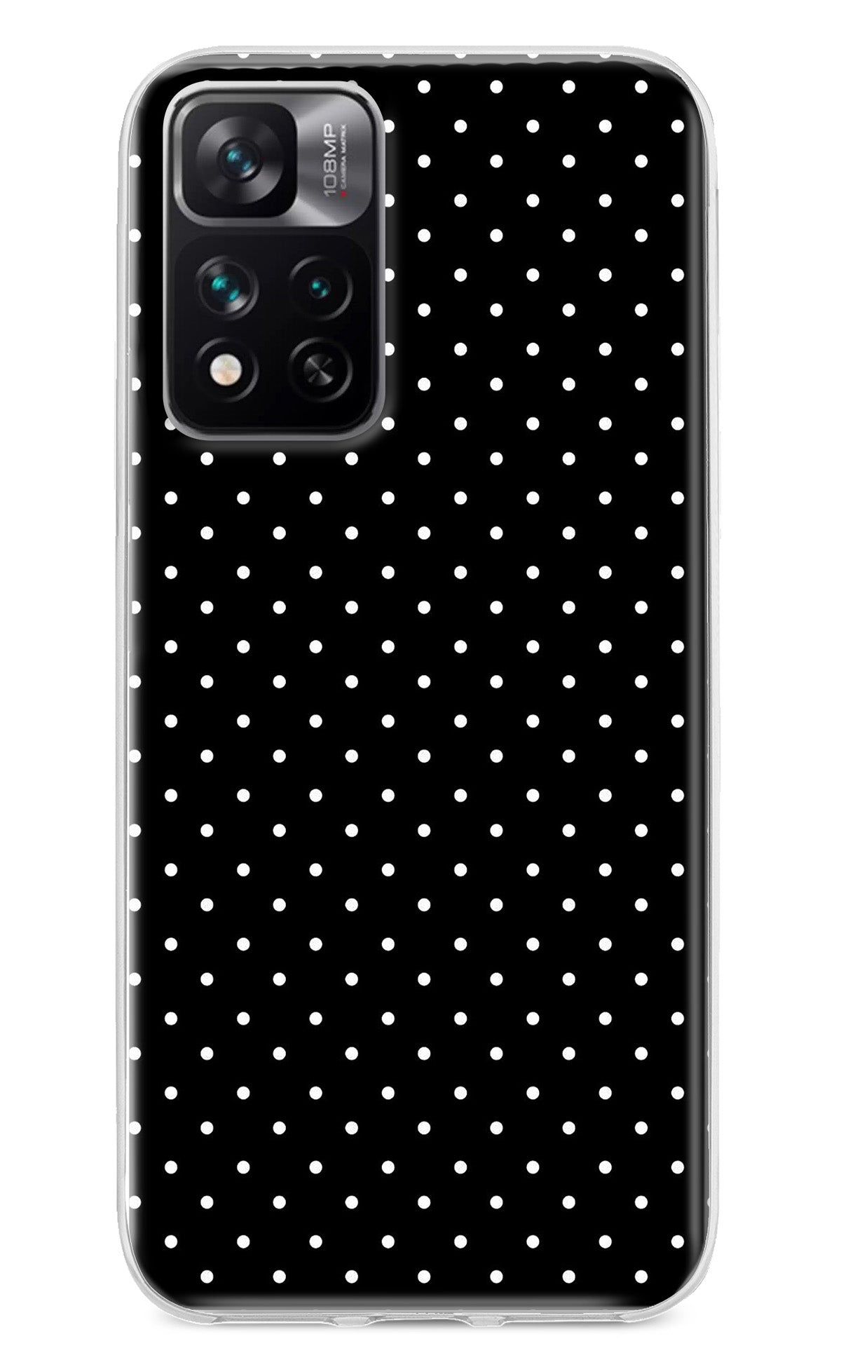 White Dots Mi 11i 5G/11i 5G Hypercharge Back Cover