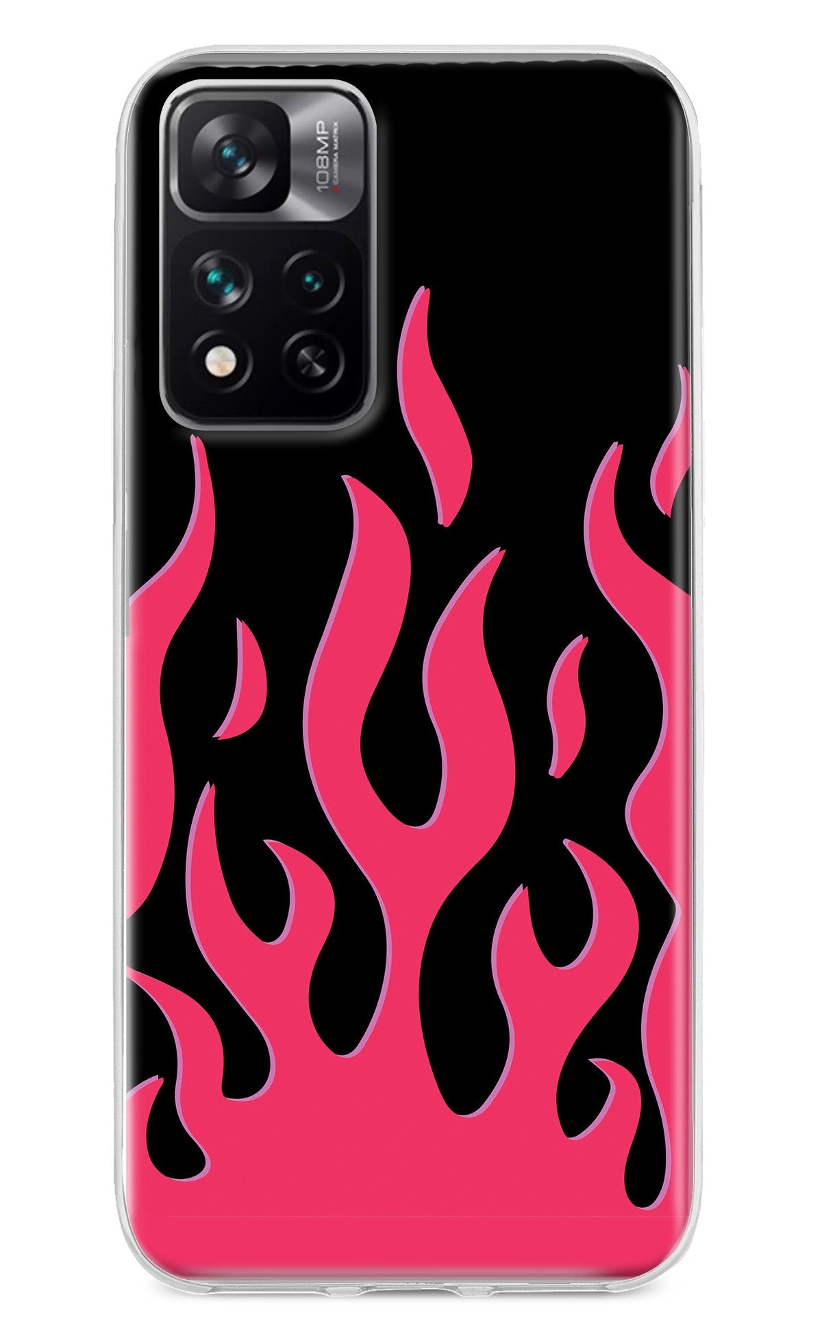 Fire Flames Mi 11i 5G/11i 5G Hypercharge Back Cover