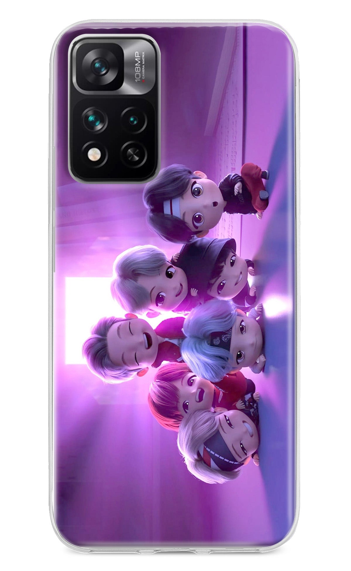 BTS Chibi Mi 11i 5G/11i 5G Hypercharge Back Cover