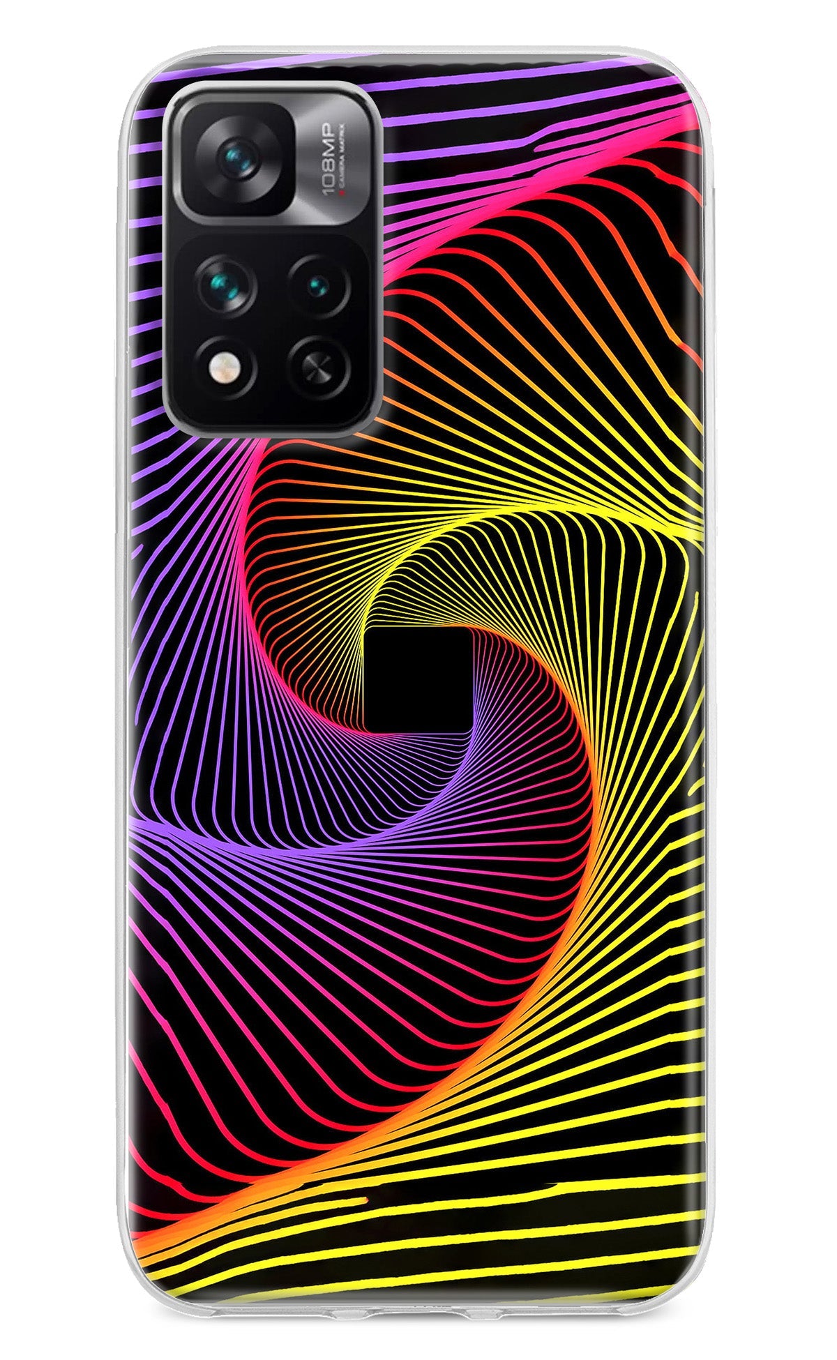 Colorful Strings Mi 11i 5G/11i 5G Hypercharge Back Cover