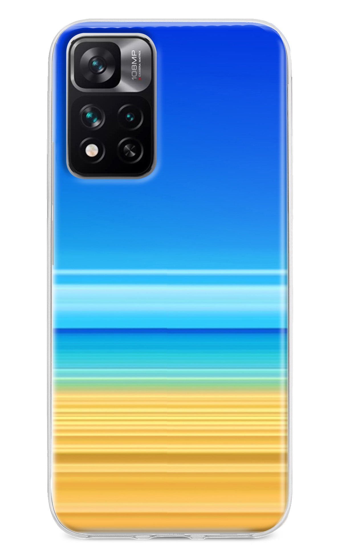 Beach Art Mi 11i 5G/11i 5G Hypercharge Back Cover