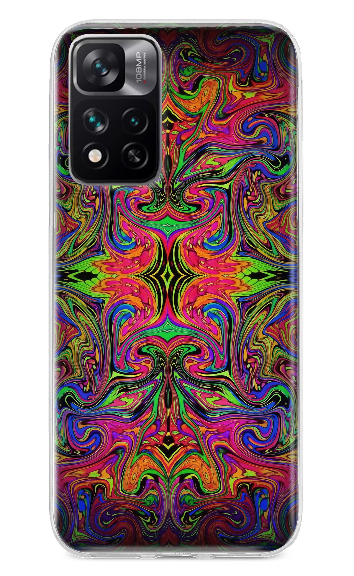 Psychedelic Art Mi 11i 5G/11i 5G Hypercharge Back Cover