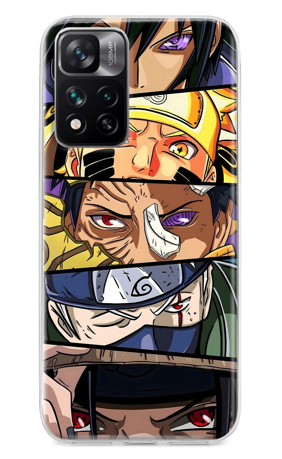 Naruto Character Mi 11i 5G/11i 5G Hypercharge Back Cover