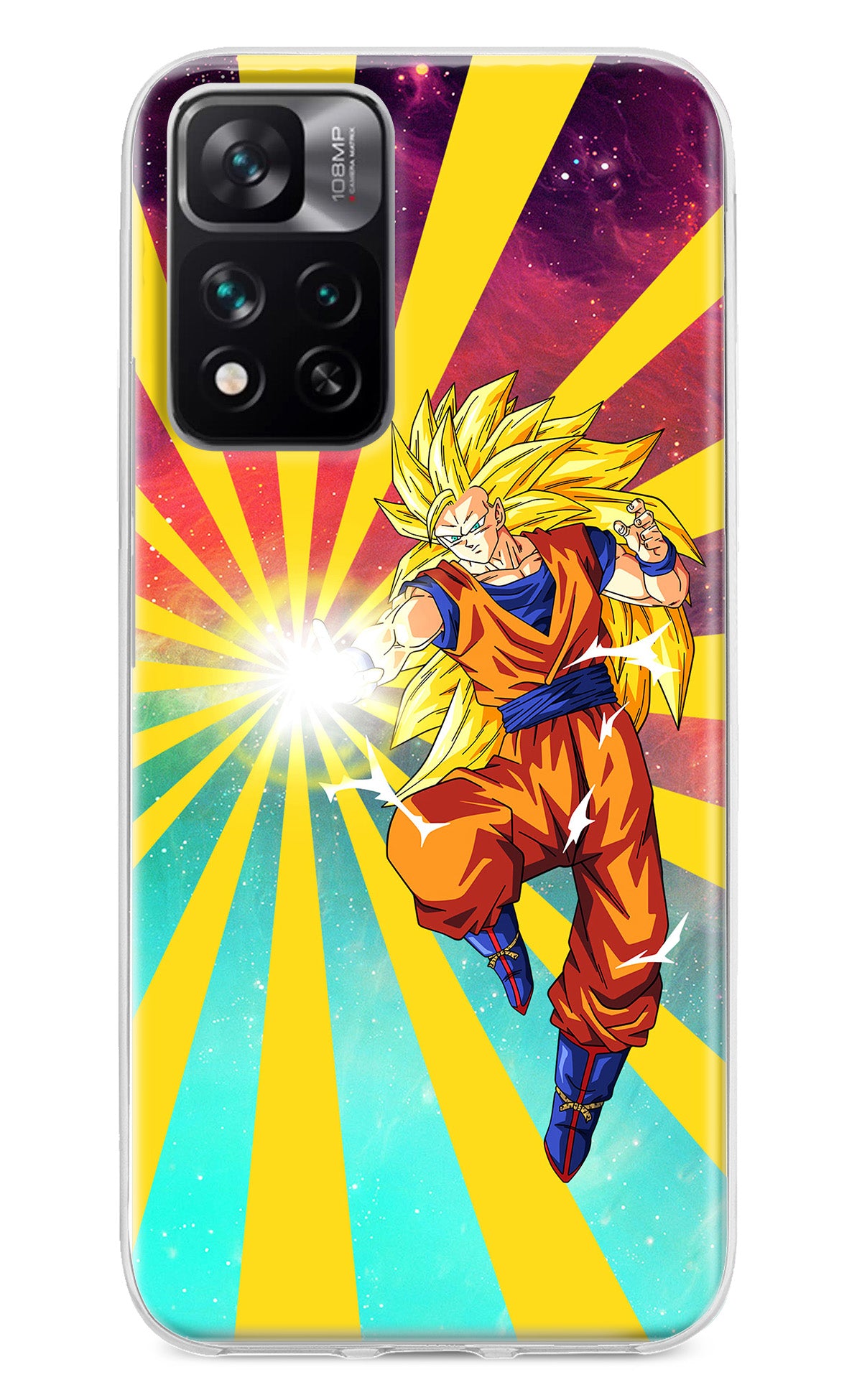 Goku Super Saiyan Mi 11i 5G/11i 5G Hypercharge Back Cover