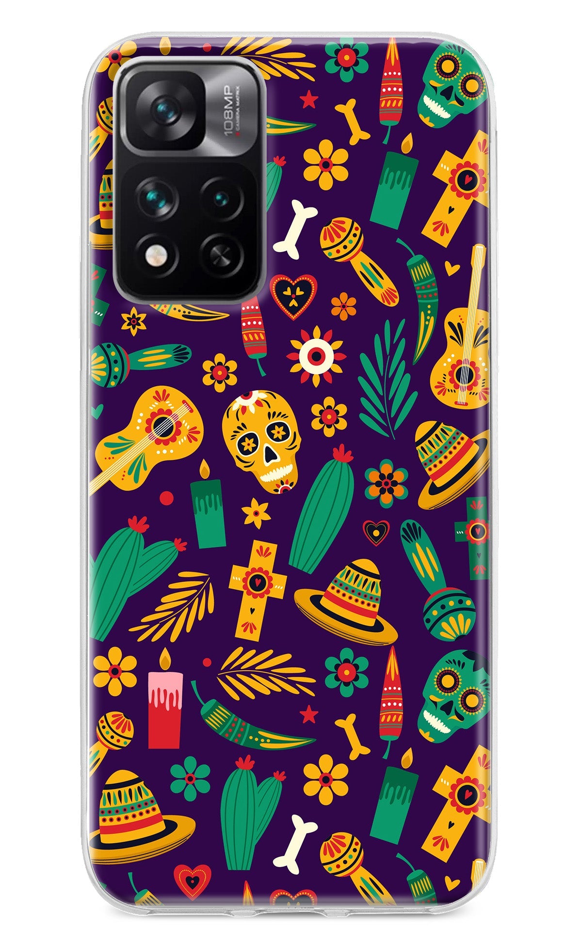 Mexican Artwork Mi 11i 5G/11i 5G Hypercharge Back Cover