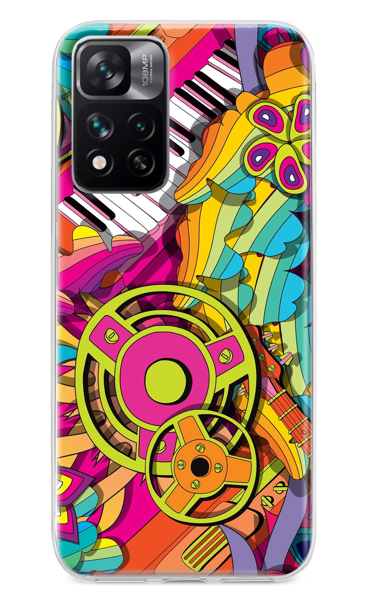 Music Doodle Mi 11i 5G/11i 5G Hypercharge Back Cover