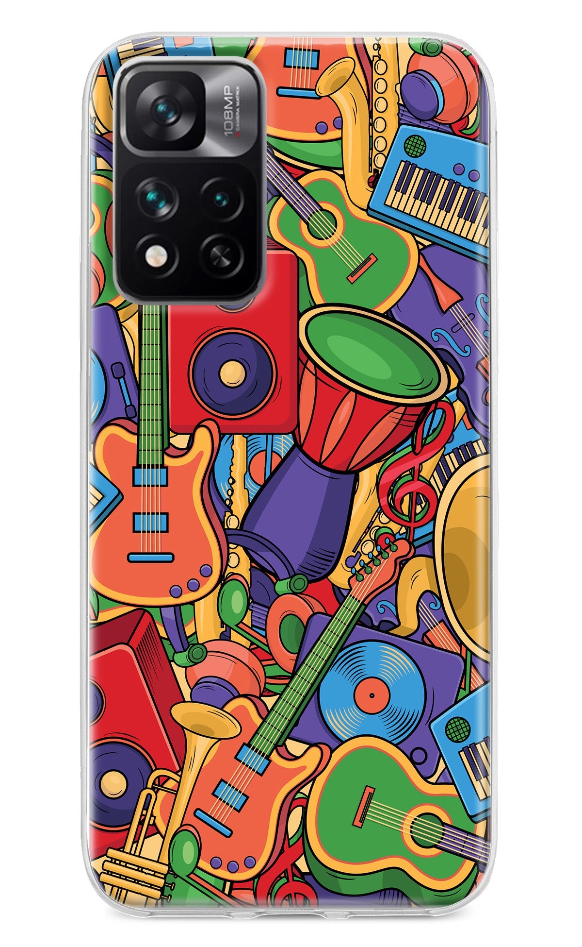 Music Instrument Doodle Mi 11i 5G/11i 5G Hypercharge Back Cover