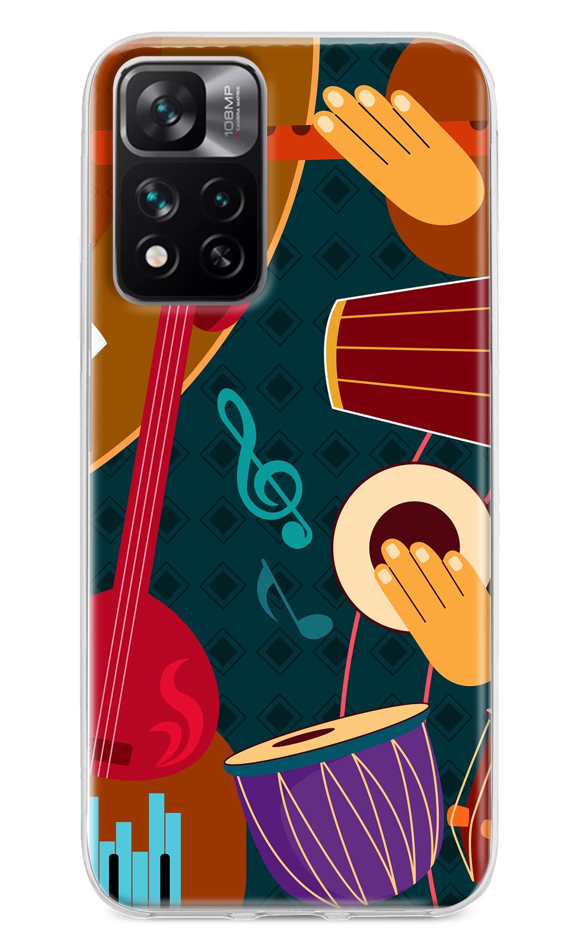 Music Instrument Mi 11i 5G/11i 5G Hypercharge Back Cover