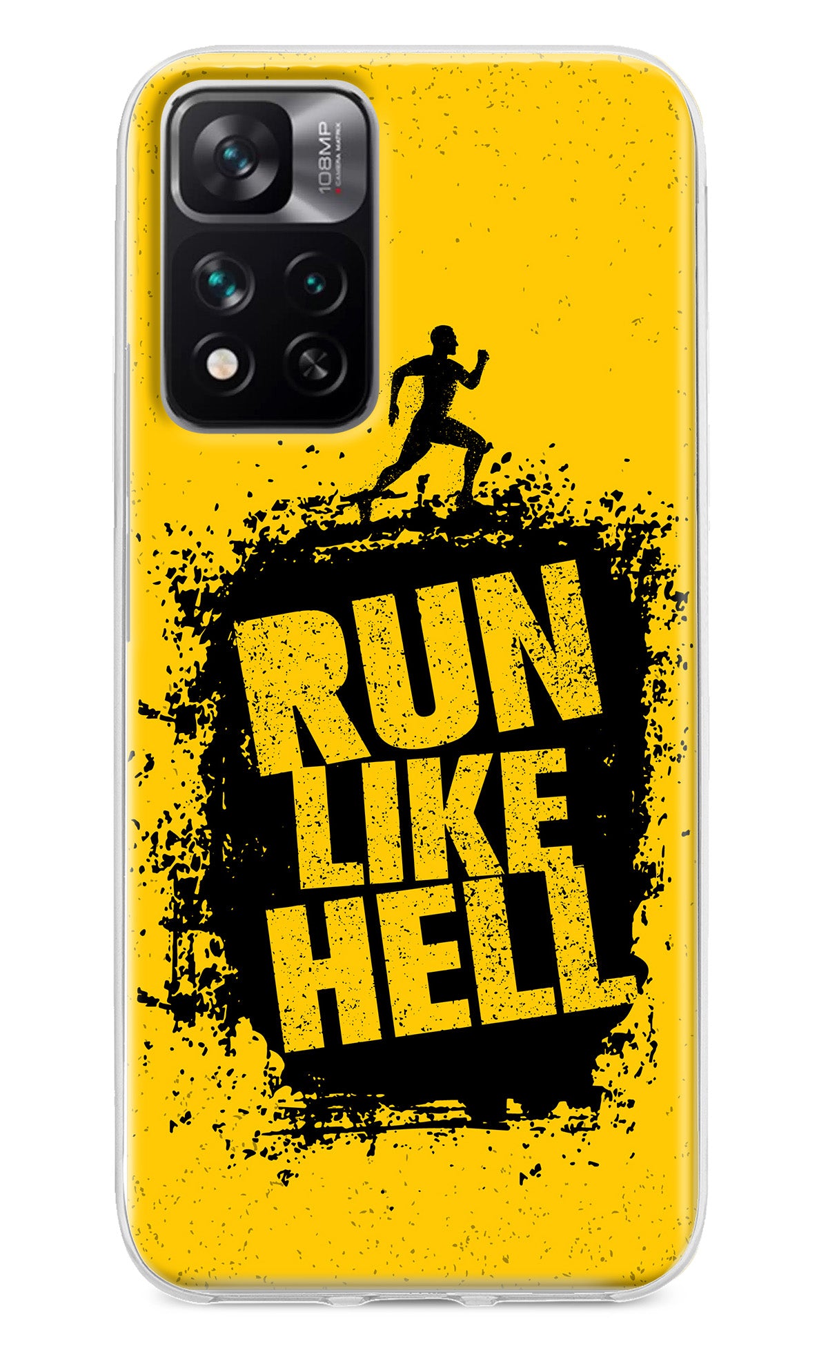 Run Like Hell Mi 11i 5G/11i 5G Hypercharge Back Cover