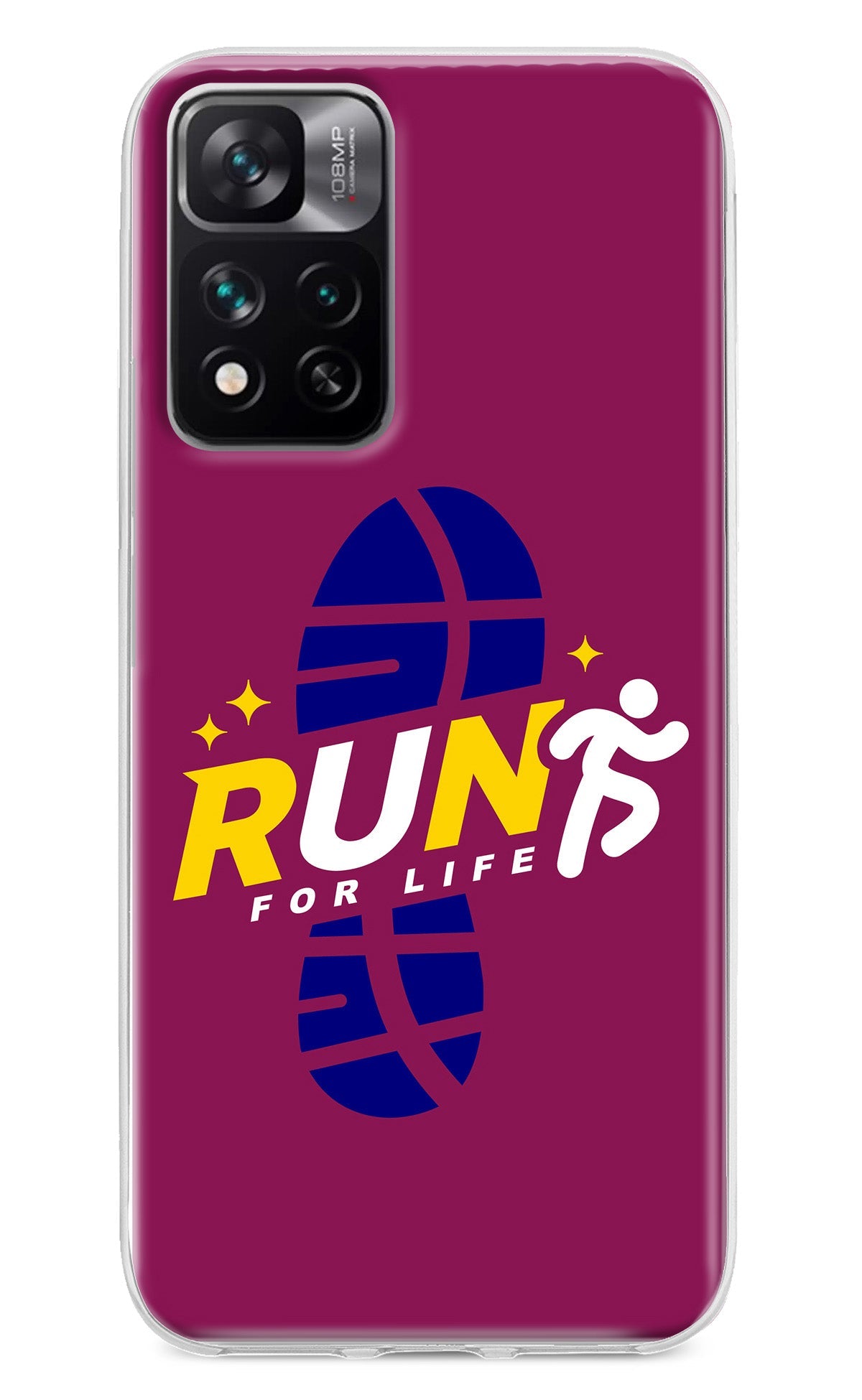 Run for Life Mi 11i 5G/11i 5G Hypercharge Back Cover