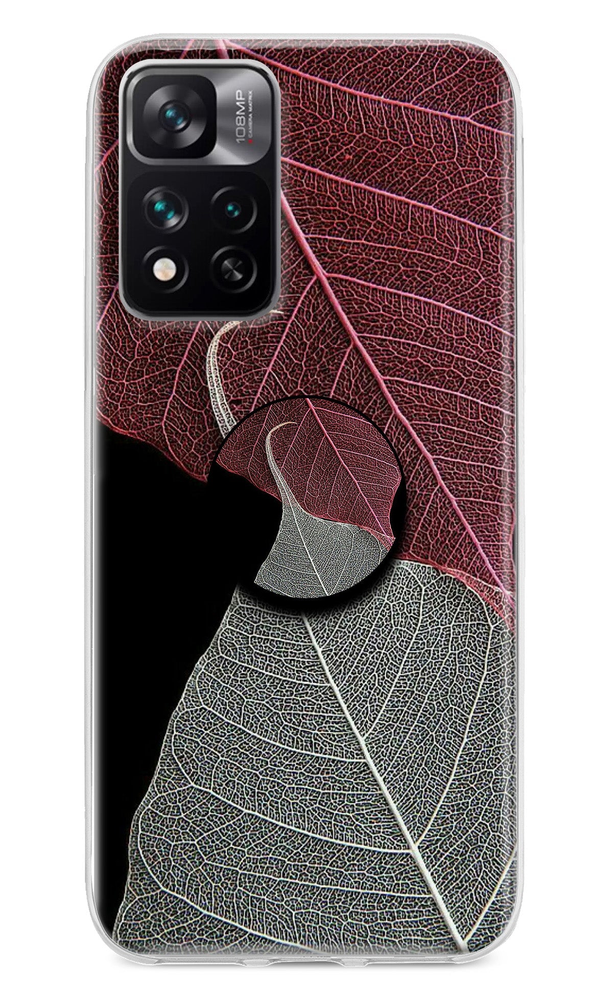 Leaf Pattern Mi 11i 5G/11i 5G Hypercharge Pop Case