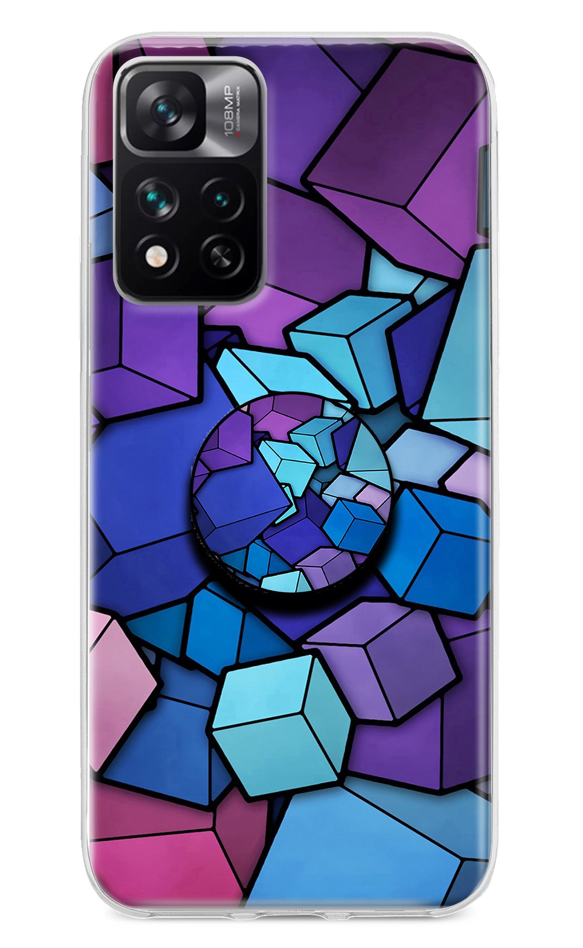 Cubic Abstract Mi 11i 5G/11i 5G Hypercharge Pop Case