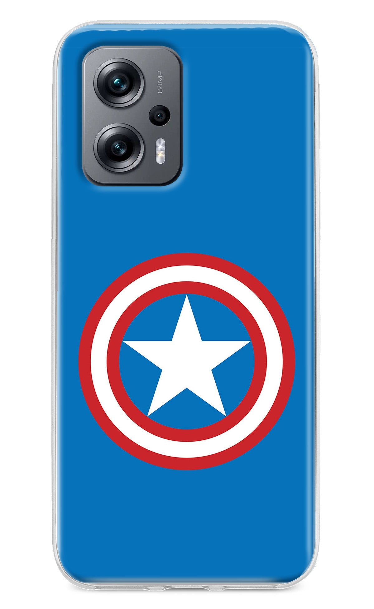 Captain America Logo Redmi K50i Back Cover