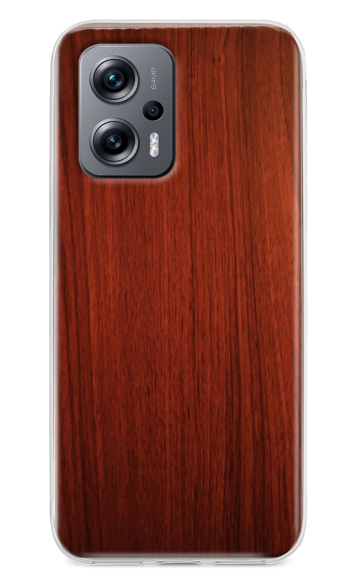 Wooden Plain Pattern Redmi K50i Back Cover