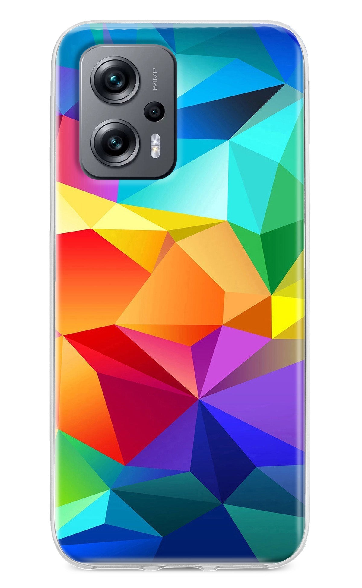 Abstract Pattern Redmi K50i Back Cover